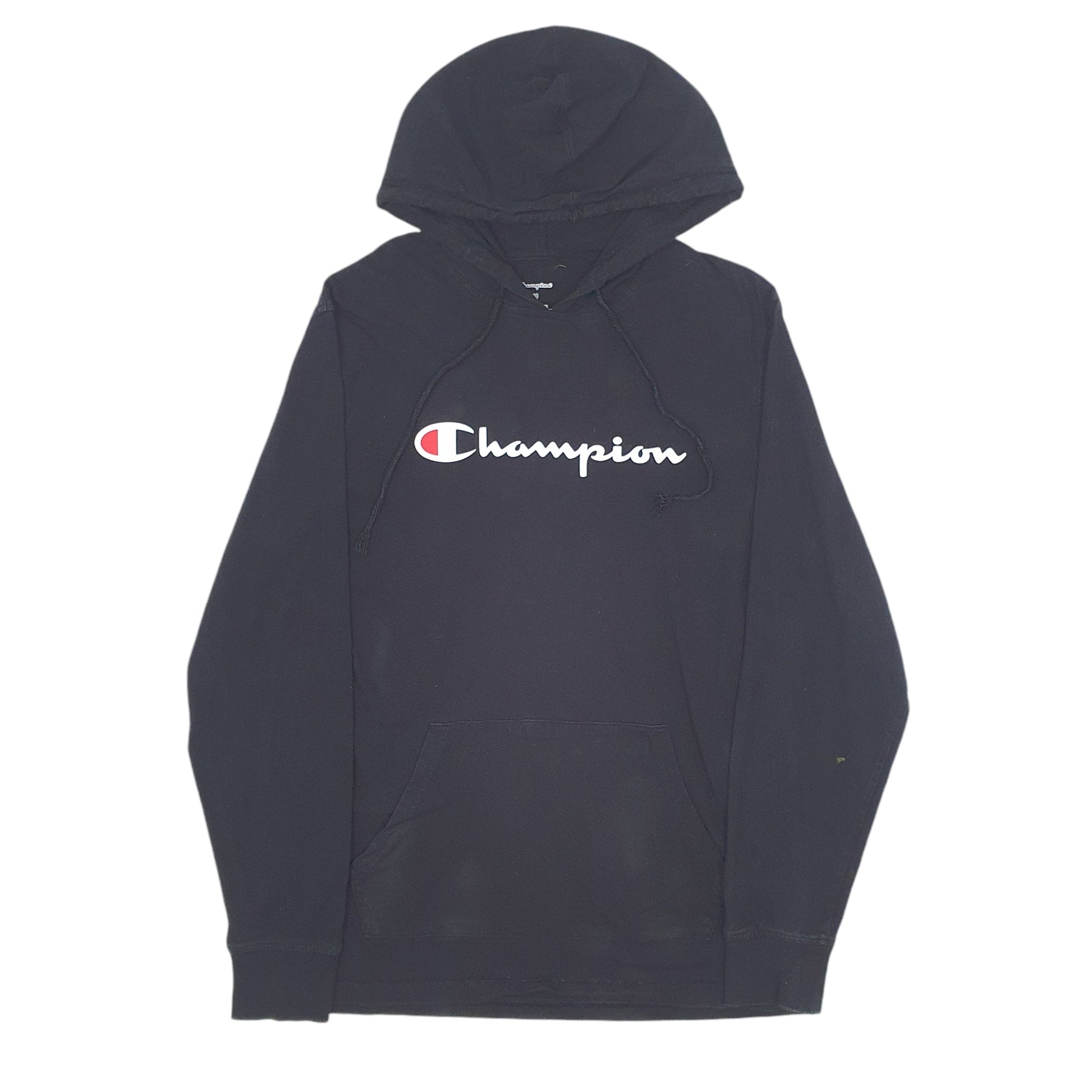 Mens Black Champion  Hoodie Jumper