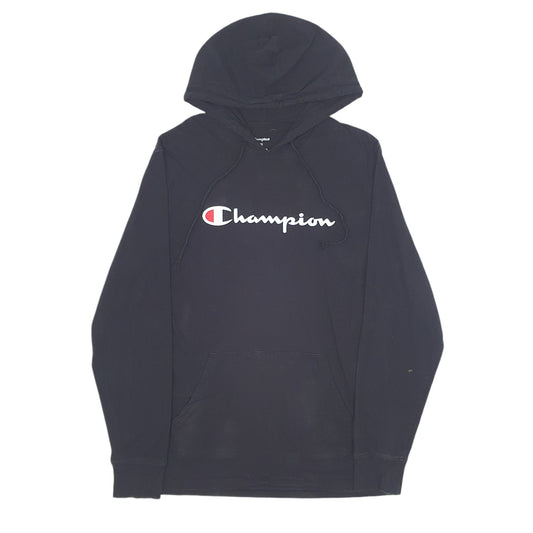 Mens Black Champion  Hoodie Jumper