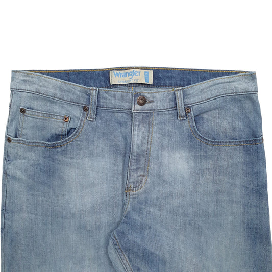 Mens Blue Wrangler Flex Flex JeansW32 L30