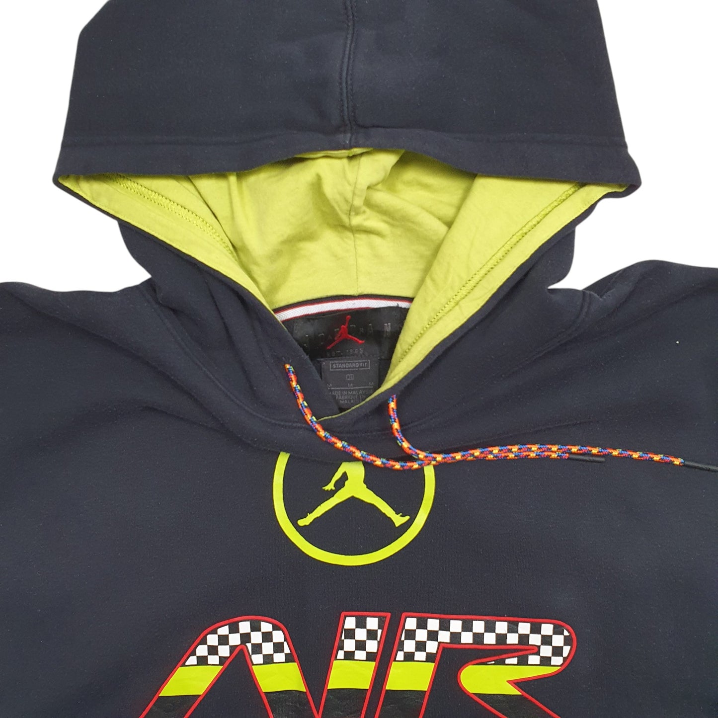 Mens Black Nike Air Jordan Jumpman Basketball Chicago Bulls Hoodie Jumper