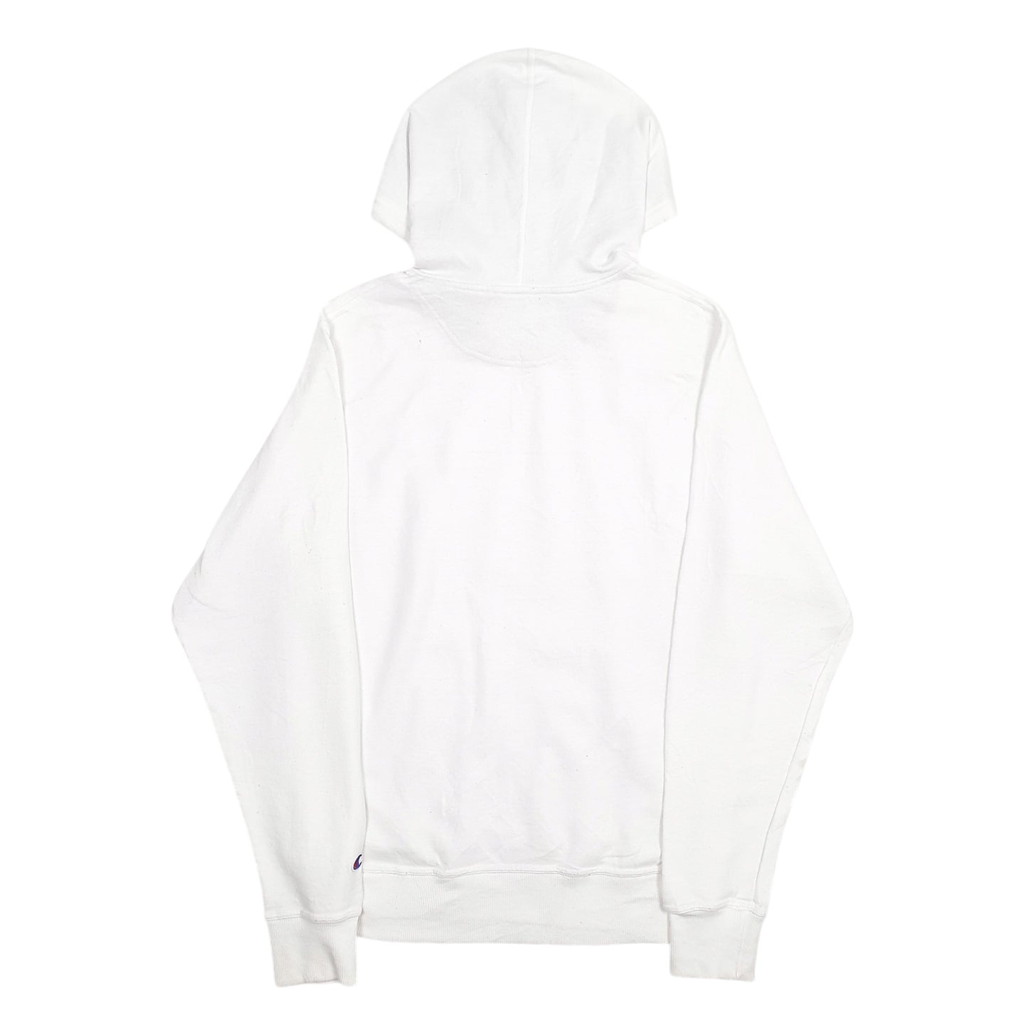 Mens White Champion  Hoodie Jumper