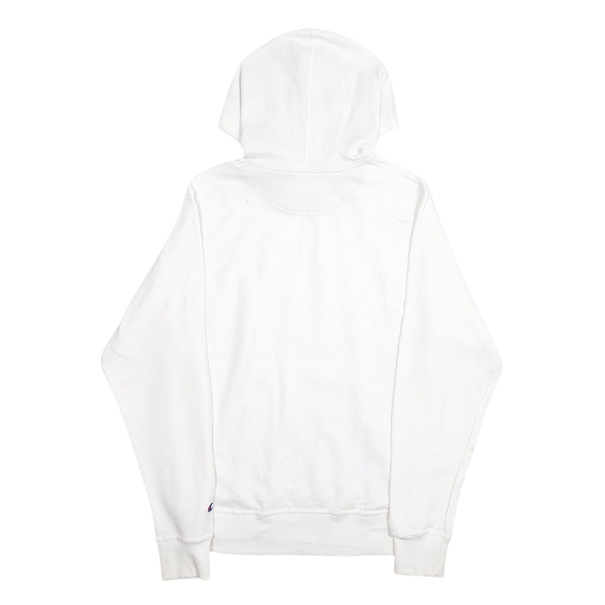 Mens White Champion  Hoodie Jumper