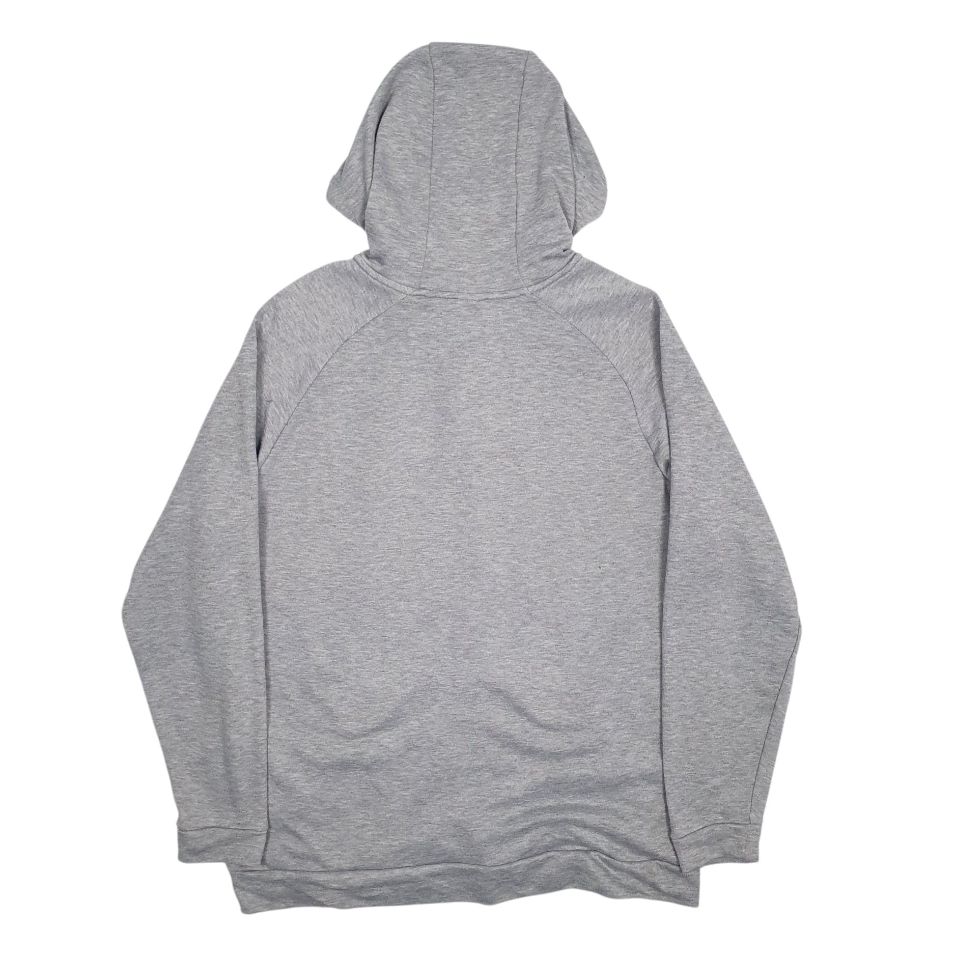 Mens Grey Nike Dri-Fit Active Wear Full Zip Jumper