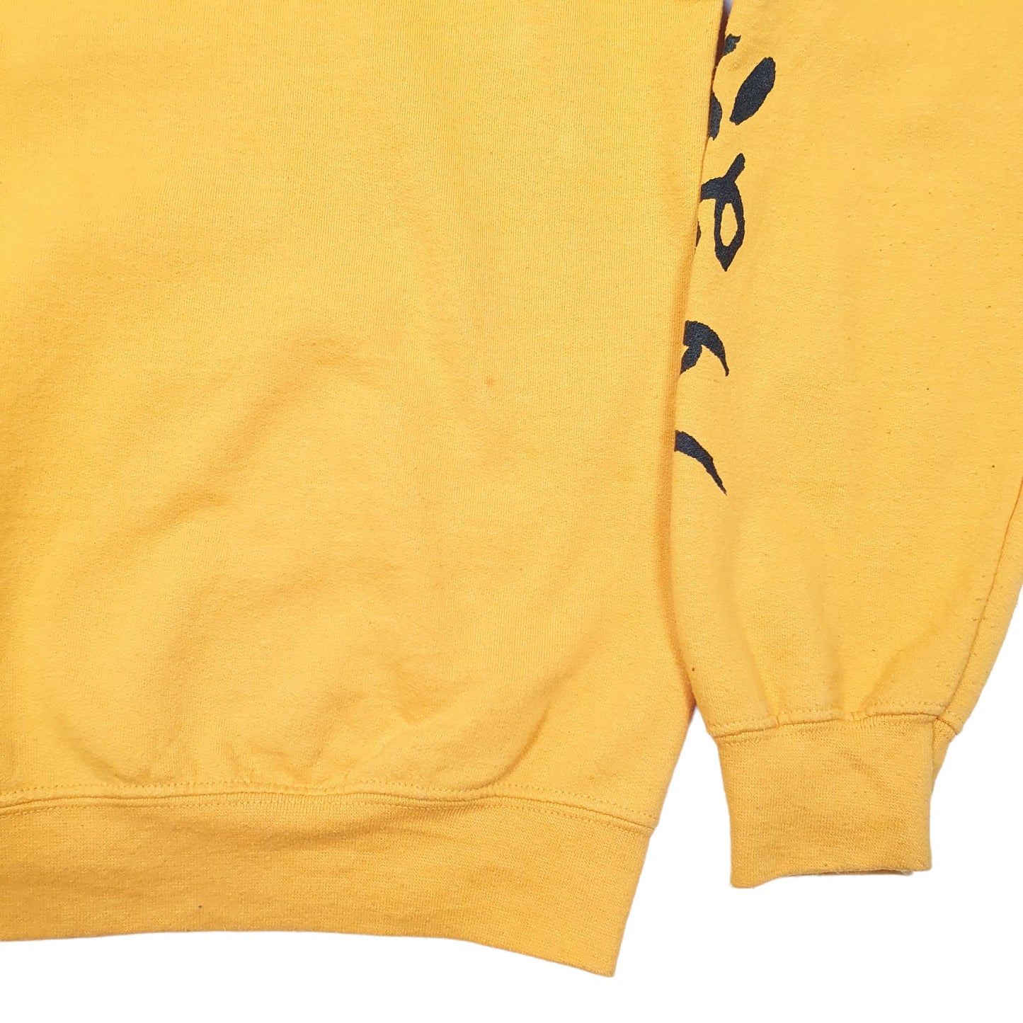Mens Yellow Naruto Shippuden Shonen Jump Hoodie Jumper