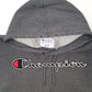 Mens Grey Champion  Hoodie Jumper