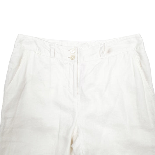 Womens White Ralph Lauren  Chino Trousers