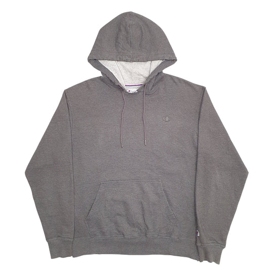Mens Grey Champion  Hoodie Jumper