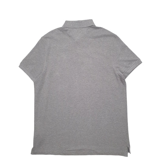 Mens Grey Tommy Hilfiger  Short Sleeve Polo Shirt