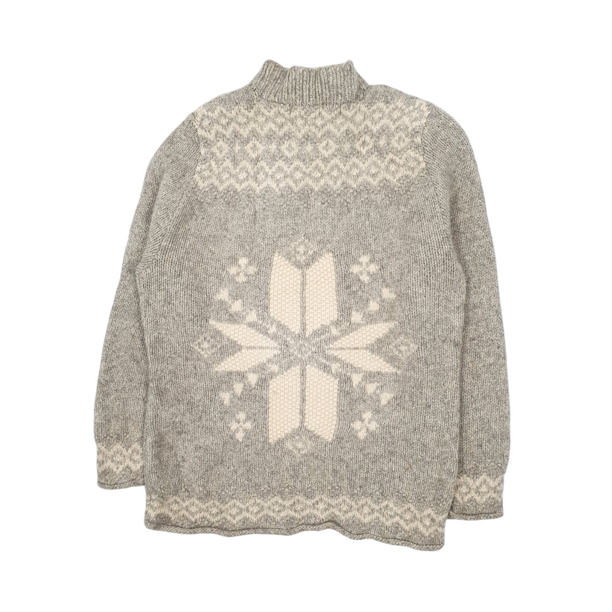 Womens Grey Bob Timberlake Knit Crewneck Jumper