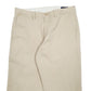Mens Cream Polo Ralph Lauren Slim Fit Chino Trousers
