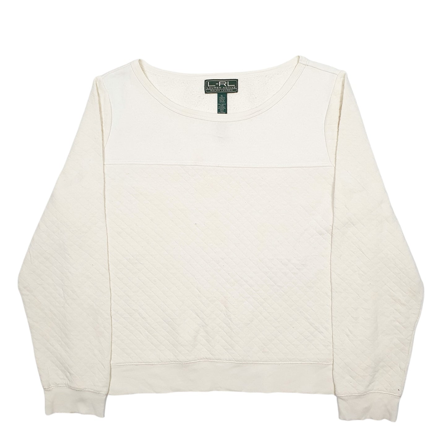 Womens Cream Ralph Lauren  Crewneck Jumper