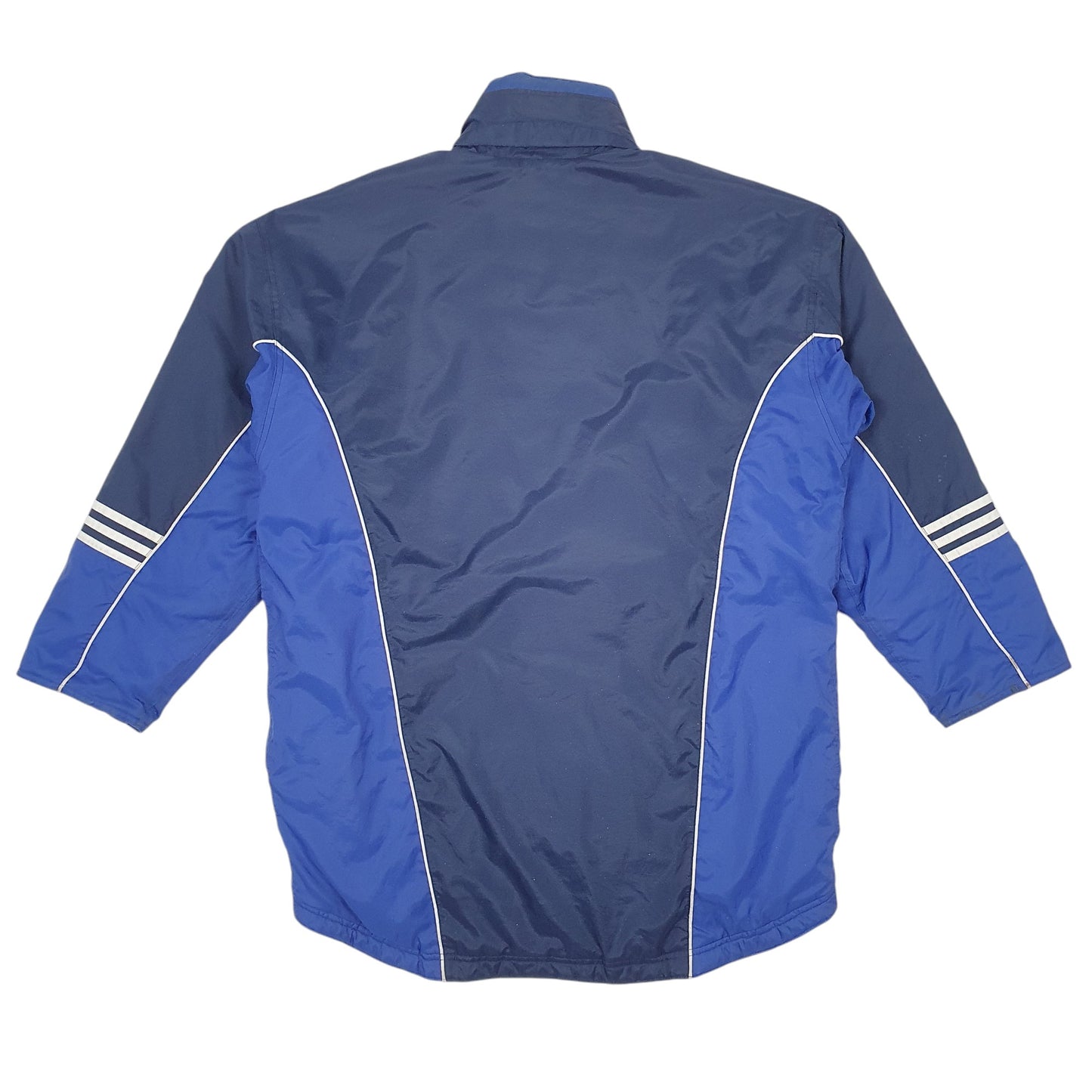 Mens Blue Adidas Vintage  Coat