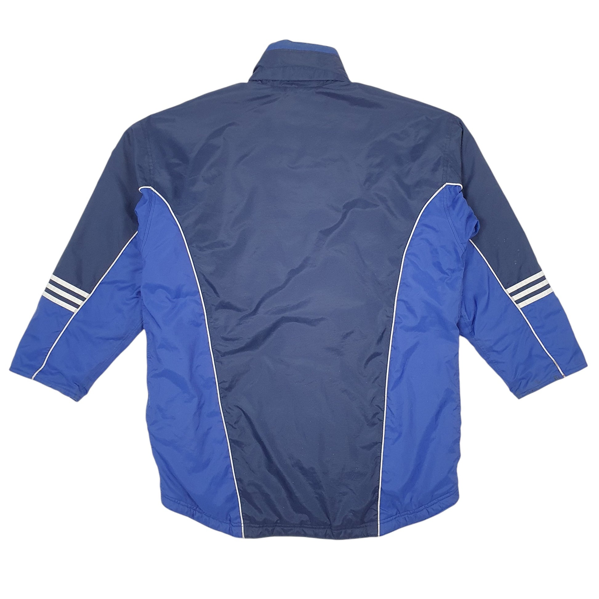 Mens Blue Adidas Vintage  Coat