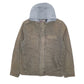 Mens Khaki Levis Hoodie Chore  Coat