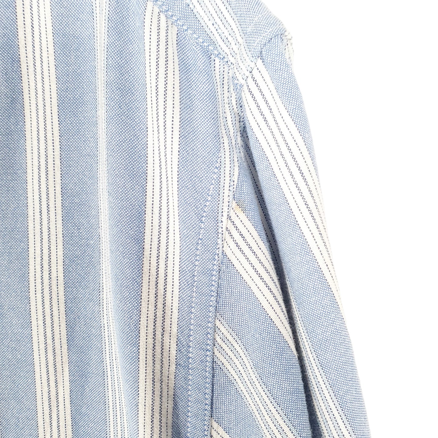 Mens Blue Chaps  Long Sleeve Shirt