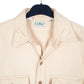 Mens Yellow L.L.Bean Chamois Overshirt Shacket Long Sleeve Shirt