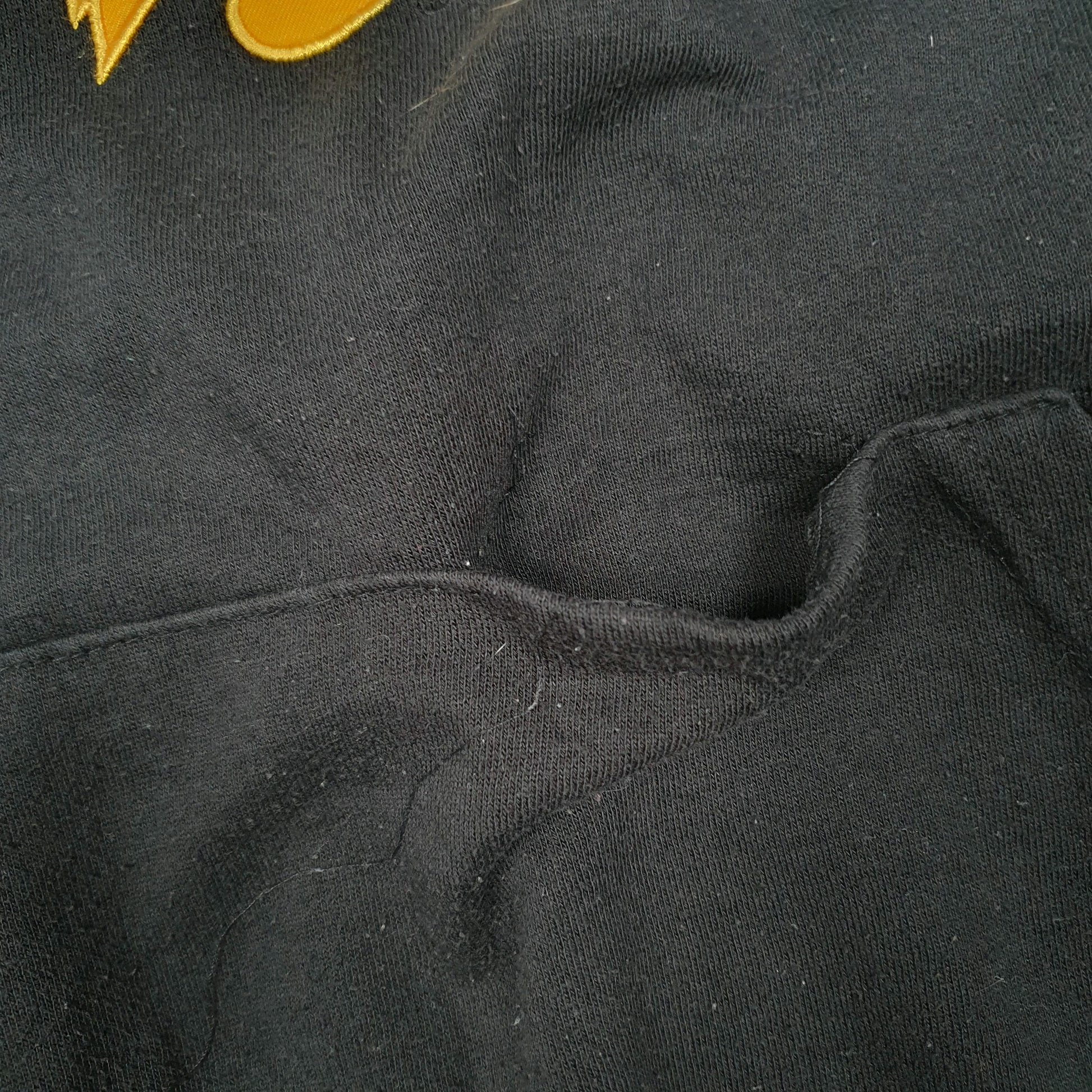 Mens Black Stadium Athletics Iowa Hawkeyes American Football Hoodie Jumper