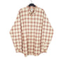 Mens Beige L.L.Bean  Long Sleeve Shirt