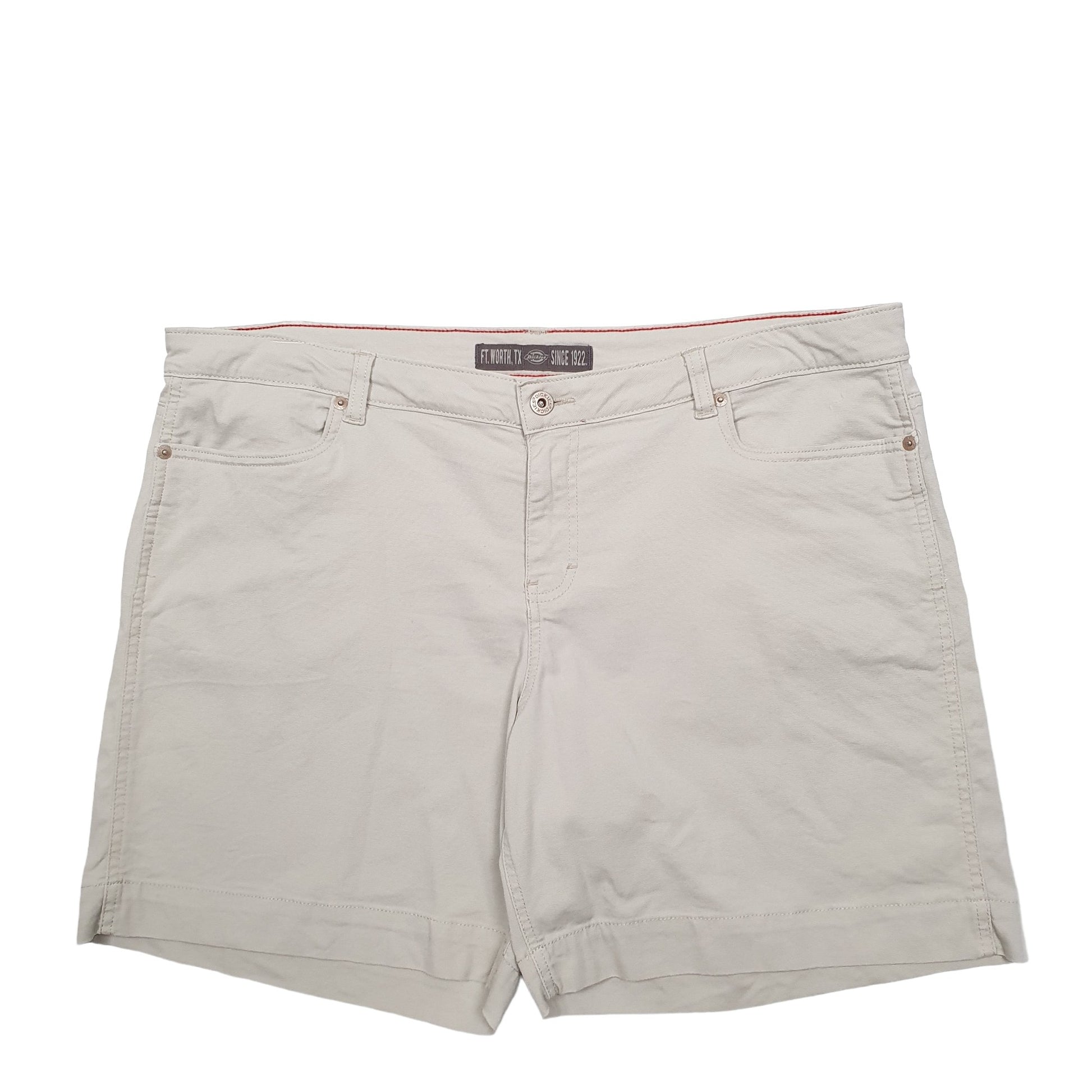 Womens Cream Dickies  Chino Shorts