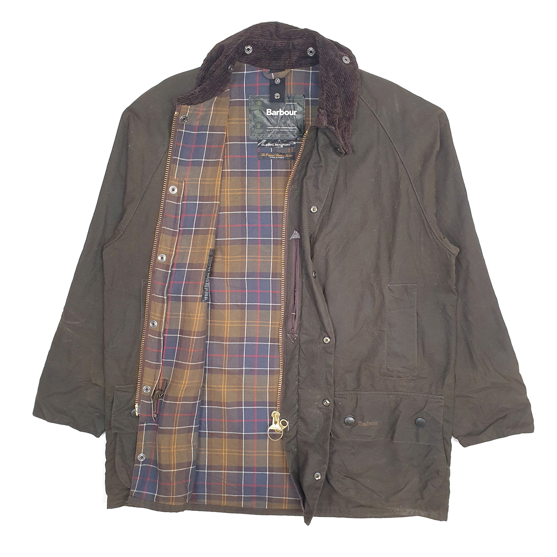 Mens Brown Barbour Beaufort  Coat