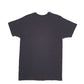 Mens Black Hanes  Short Sleeve T Shirt