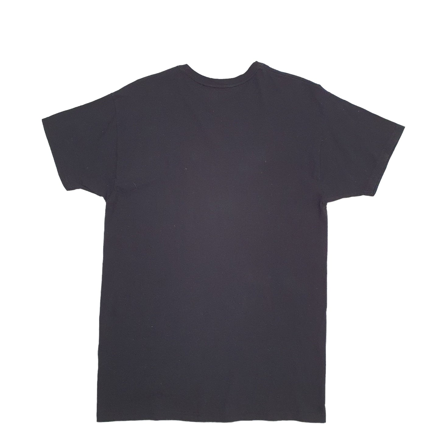 Mens Black Hanes  Short Sleeve T Shirt