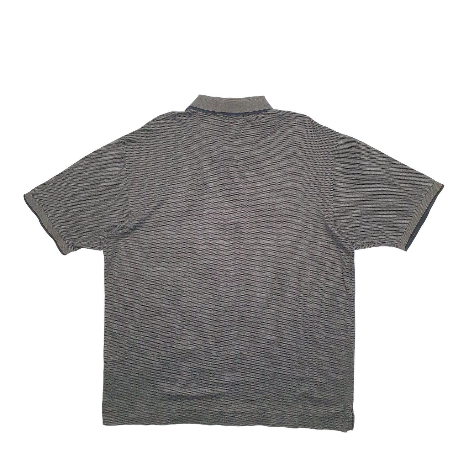 Mens Grey Nautica  Short Sleeve Polo Shirt