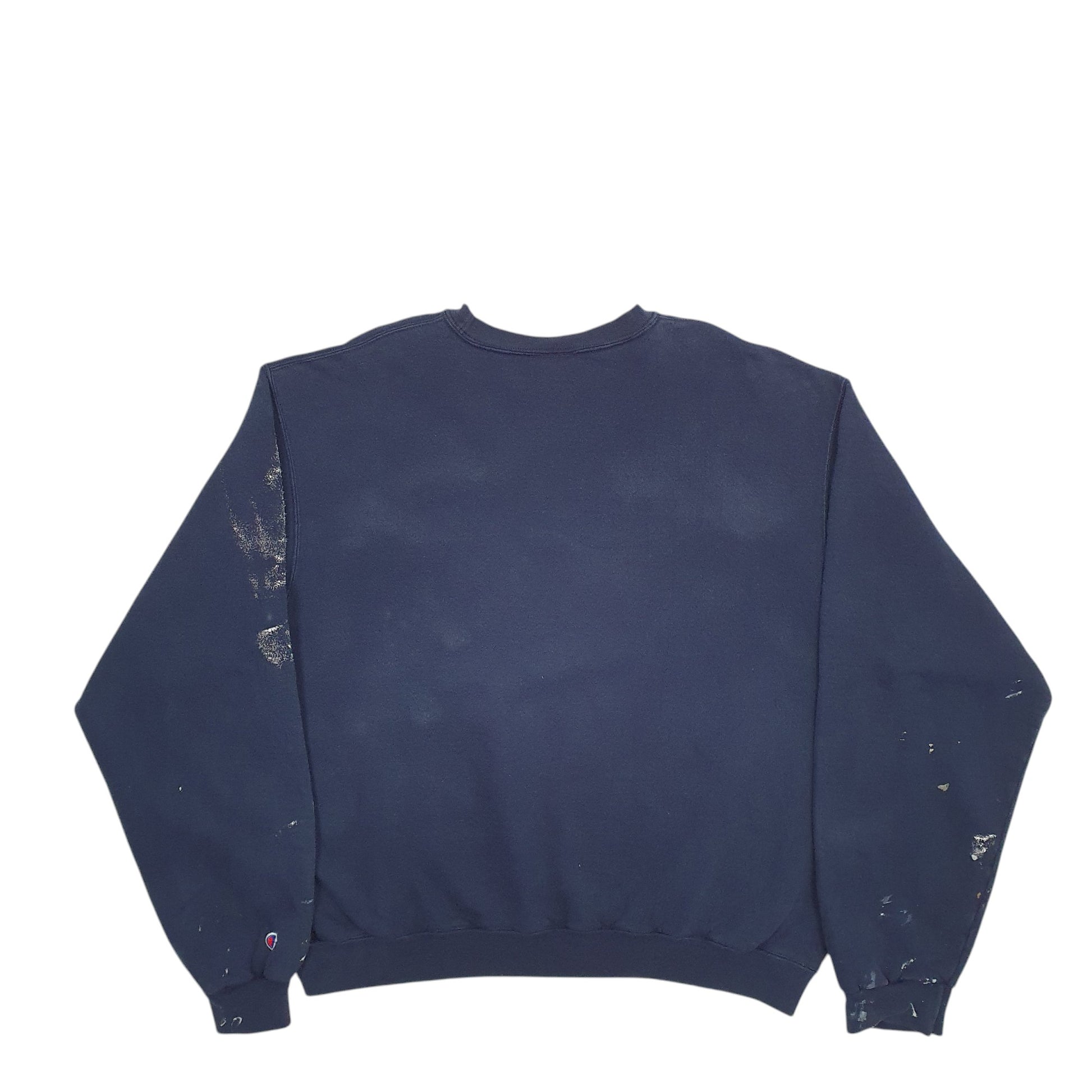 Womens Navy Champion  Crewneck Jumper