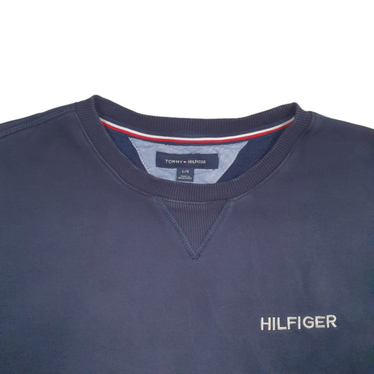 Womens Navy Tommy Hilfiger  Crewneck Jumper