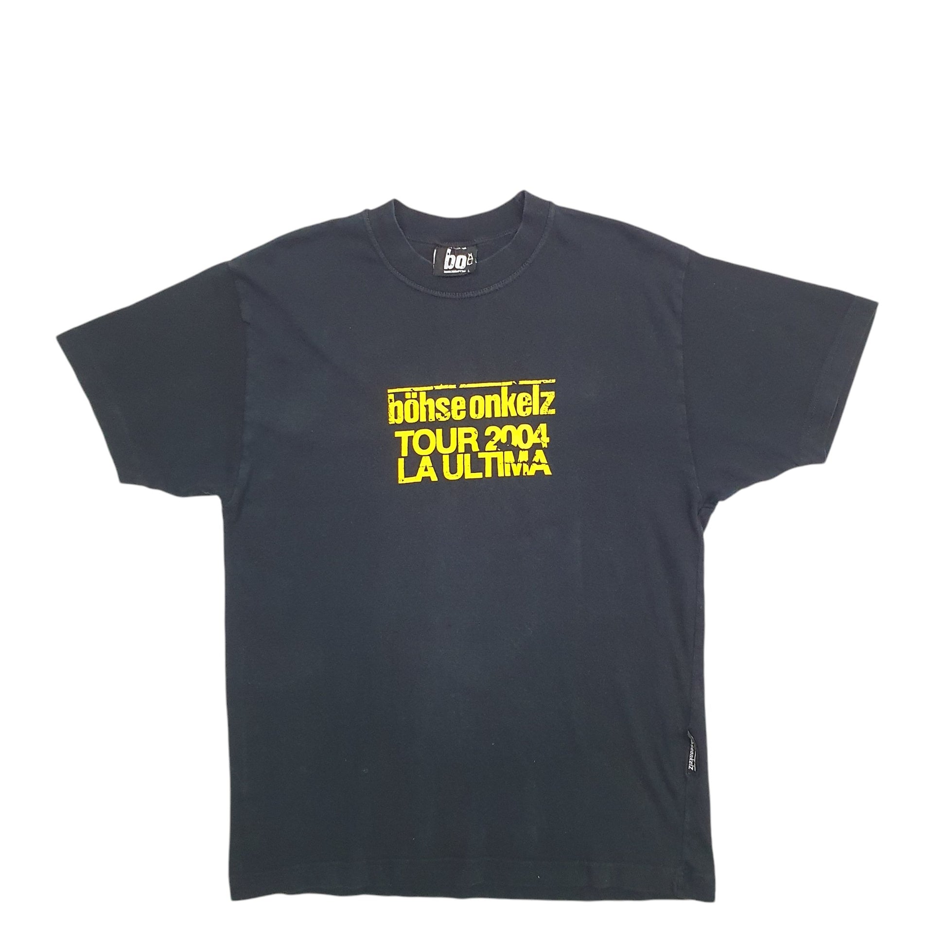 Mens Black Bo Adios Tour Music Short Sleeve T Shirt