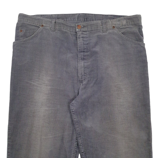 Mens Grey Wrangler  Corduroy Trousers