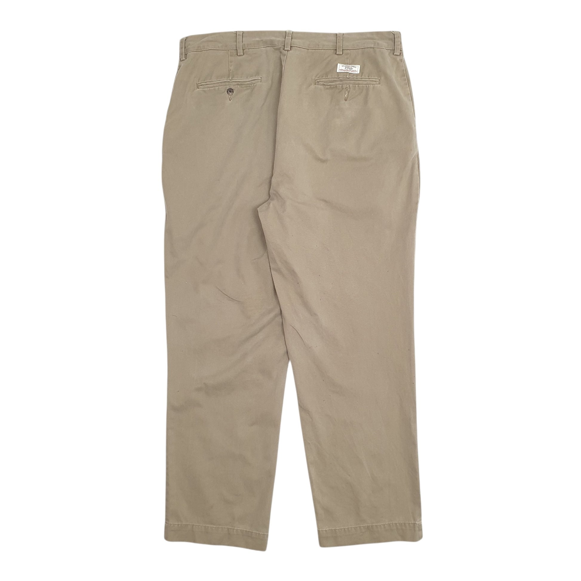 Mens Khaki Polo Ralph Lauren  Chino Trousers