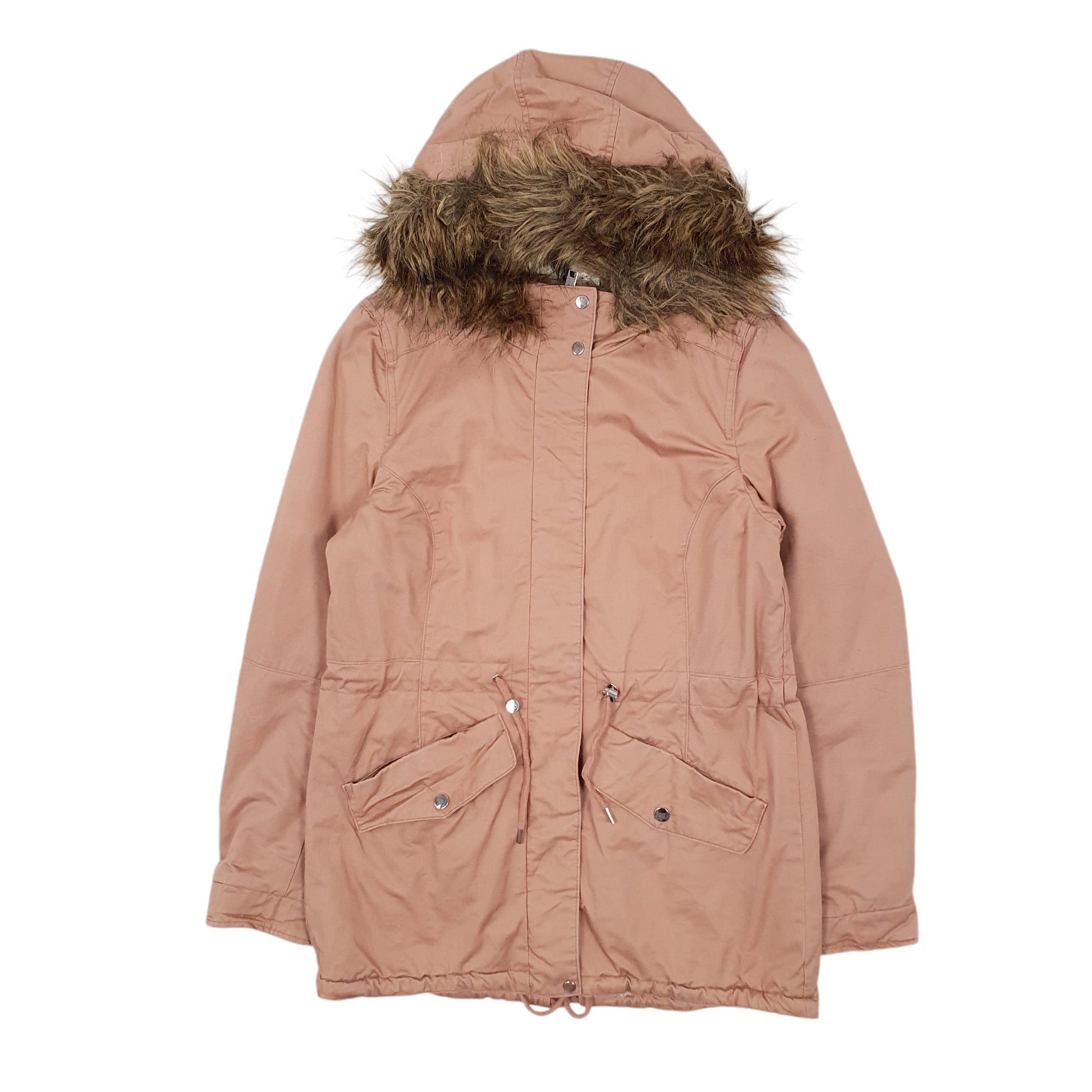 Womens Pink H&M Fishtail  Coat
