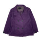 Womens Purple Cache Cache Blazer Hoodie Coat