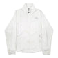 Womens White The North Face Hiking Outdoors Full Zip Jumper