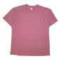 Mens Burgundy Dickies Pocket Workwear Short Sleeve T Shirt