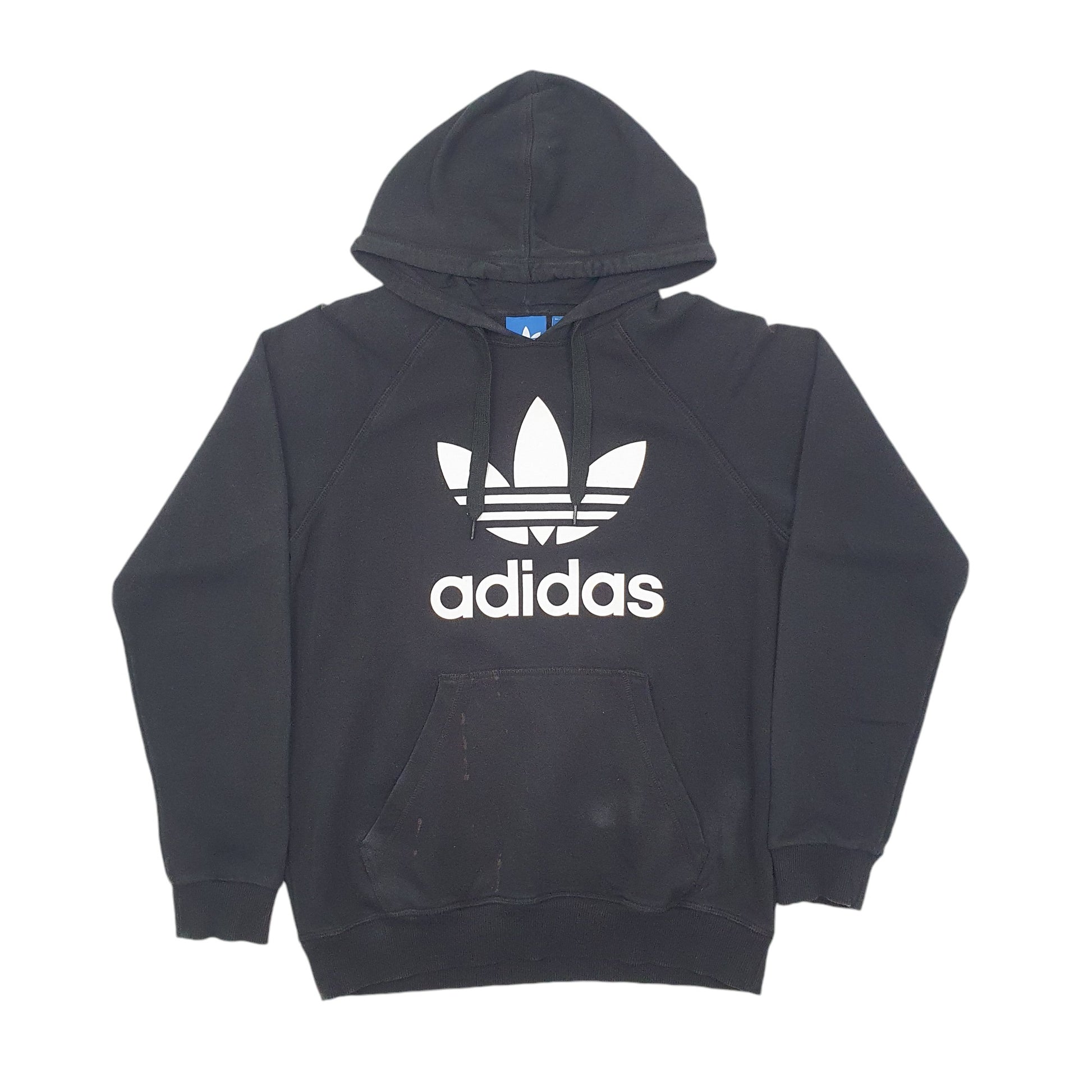 Mens Black Adidas  Full Zip Jumper