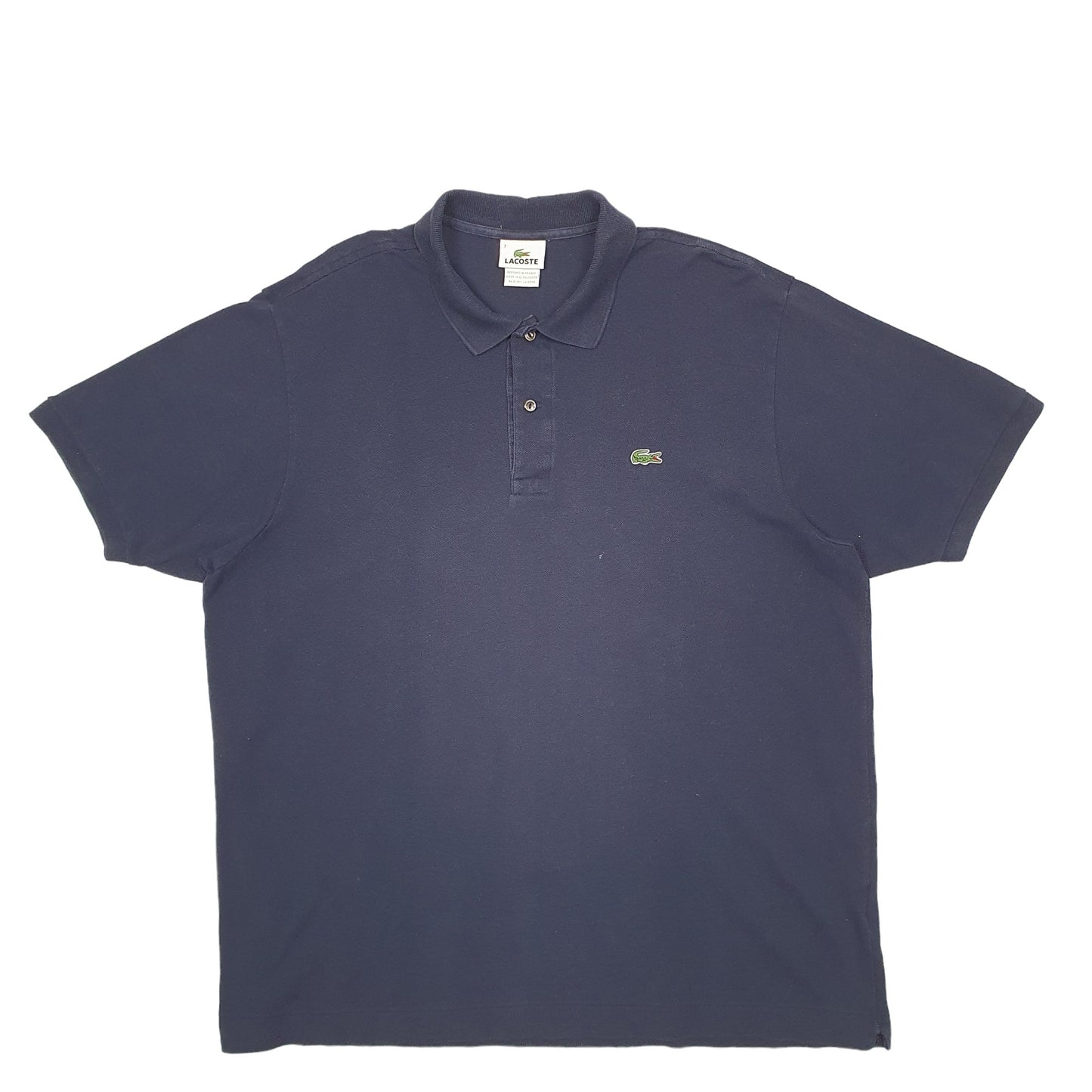 Mens Navy Lacoste  Short Sleeve Polo Shirt
