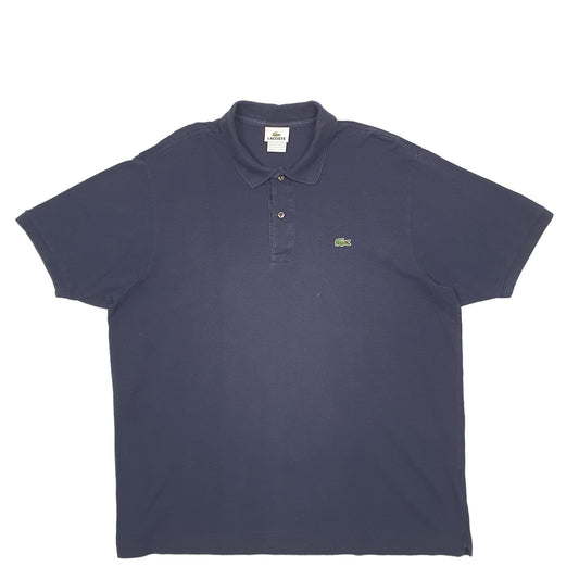 Mens Navy Lacoste  Short Sleeve Polo Shirt