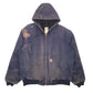 Mens Navy Carhartt J140 Vintage Made In USA  Coat
