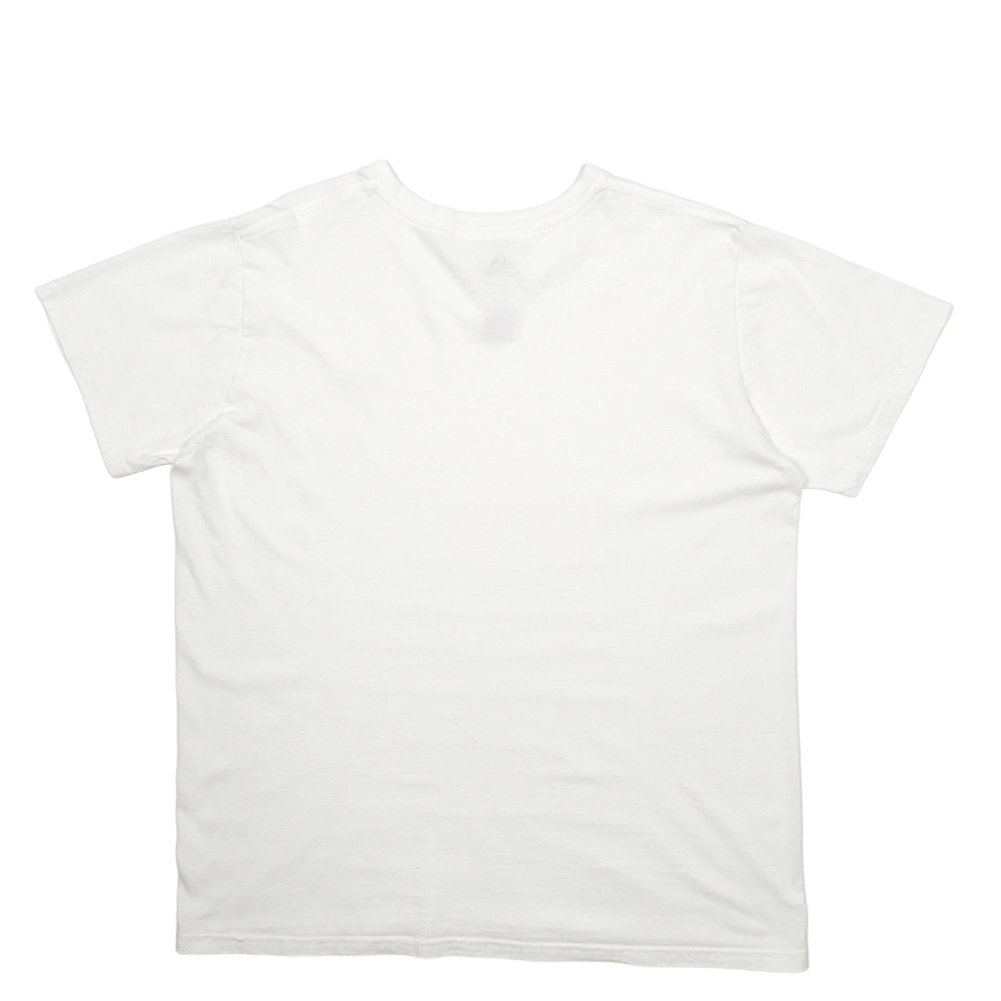 Mens White Adidas  Short Sleeve T Shirt