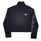 Womens Black Adidas  Quarter Zip Jumper