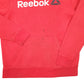 Mens Red Reebok  Hoodie Jumper