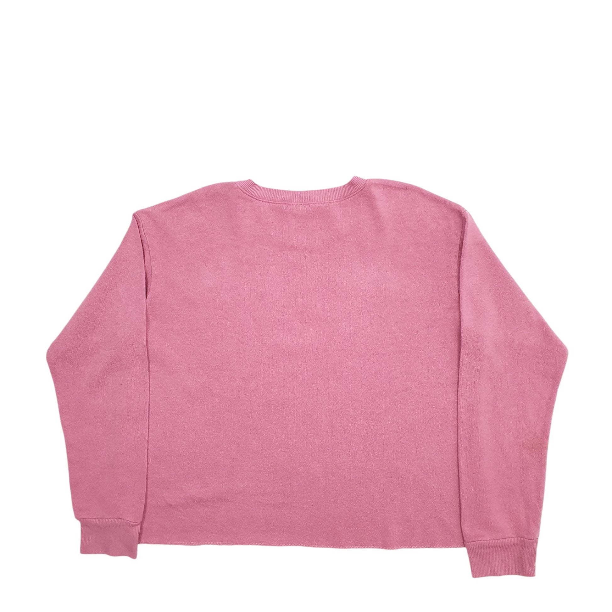 Womens Pink Disney Minnie Mouse Crewneck Jumper