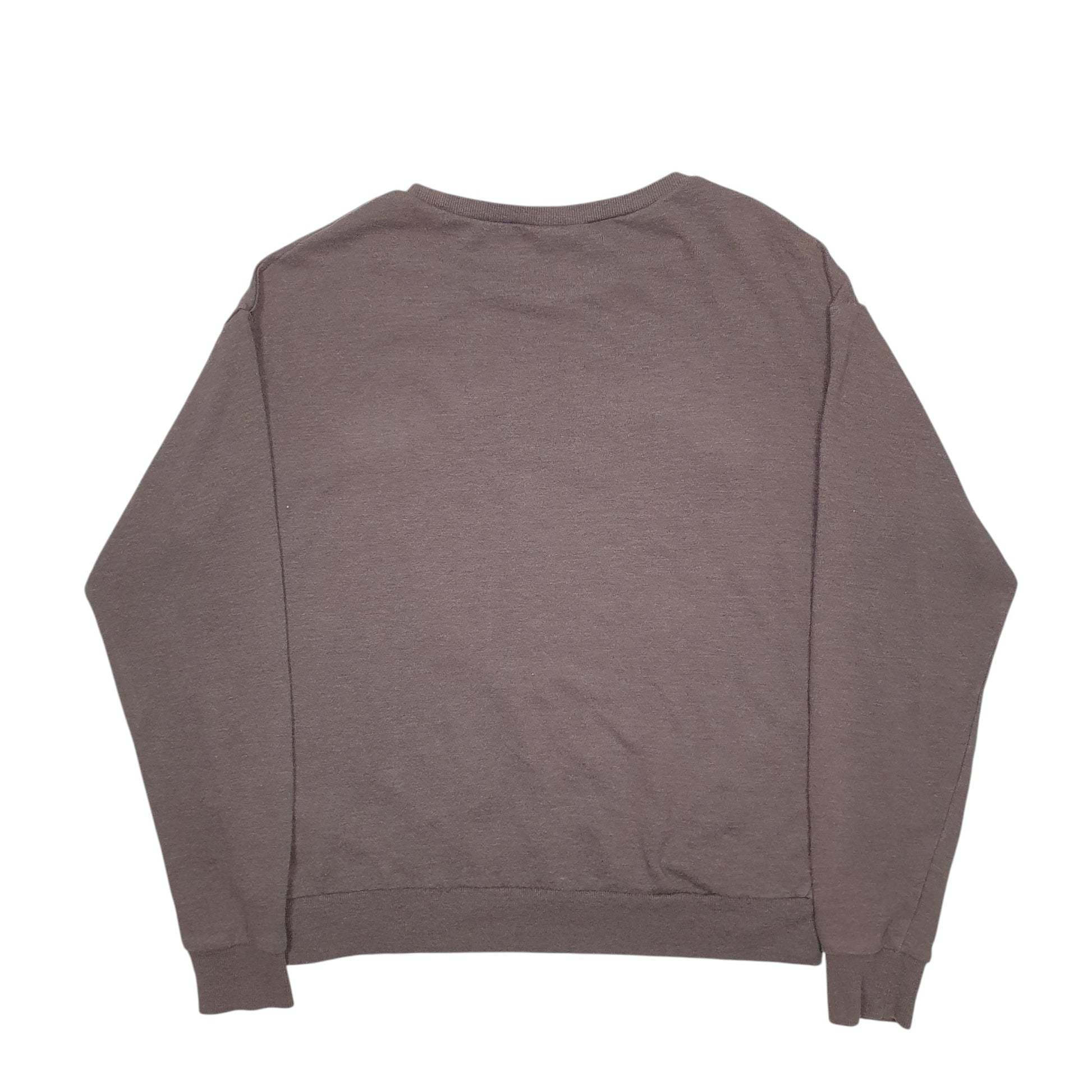 Womens Brown Disney Mickey Mouse Crewneck Jumper