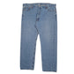 Mens Blue Levis  505 JeansW44 L32