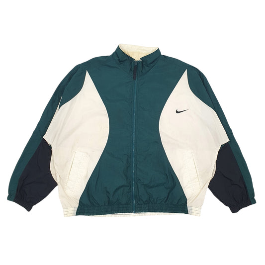 Mens Green Nike Vintage 90s  Coat