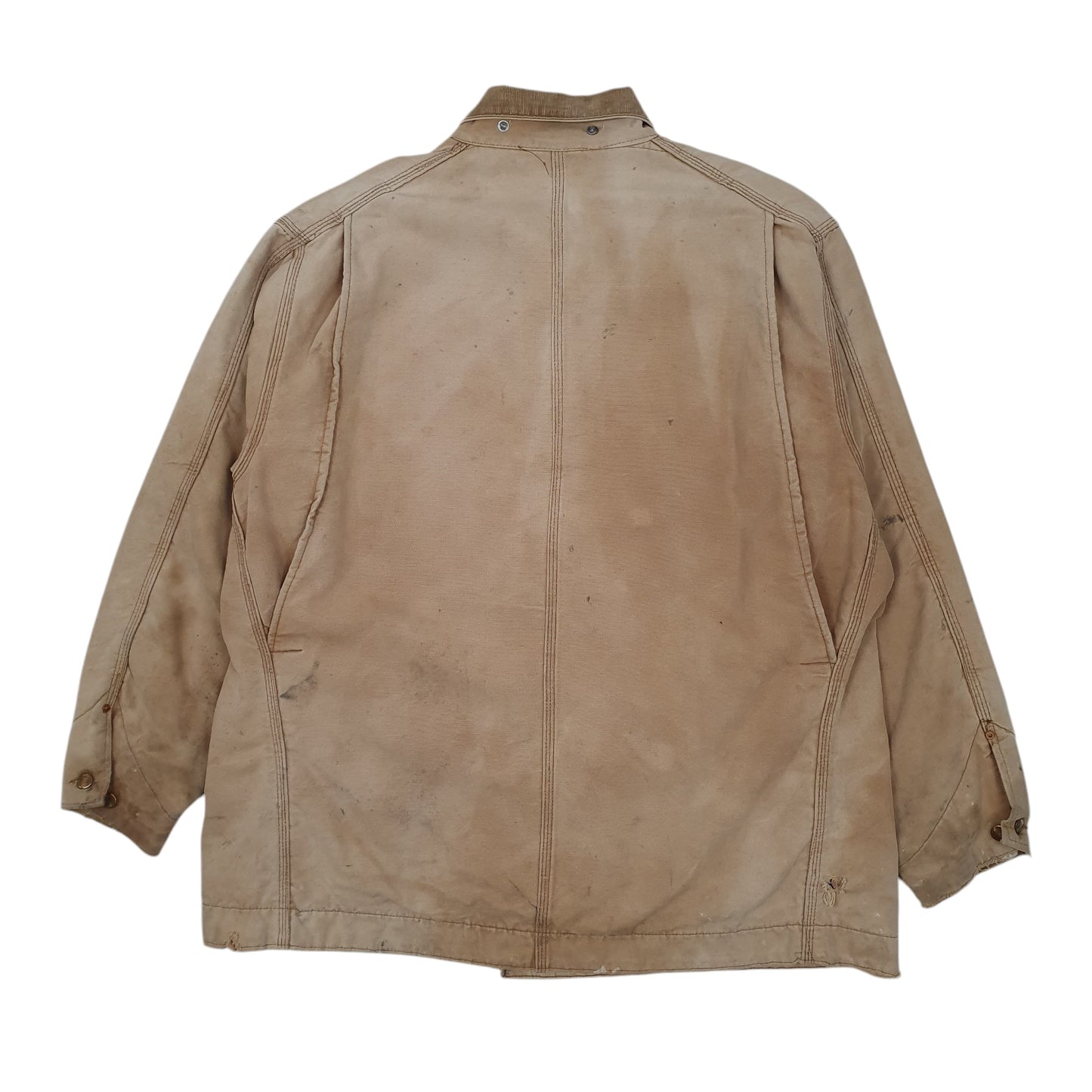 Mens Brown Carhartt 6BLJ C01 Blanket Lined Vintage 1978 70s  Coat