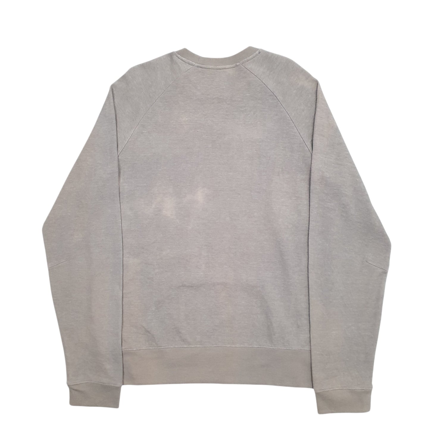 Mens Grey Majestic Seattle Seahawks Spellout Crewneck Jumper