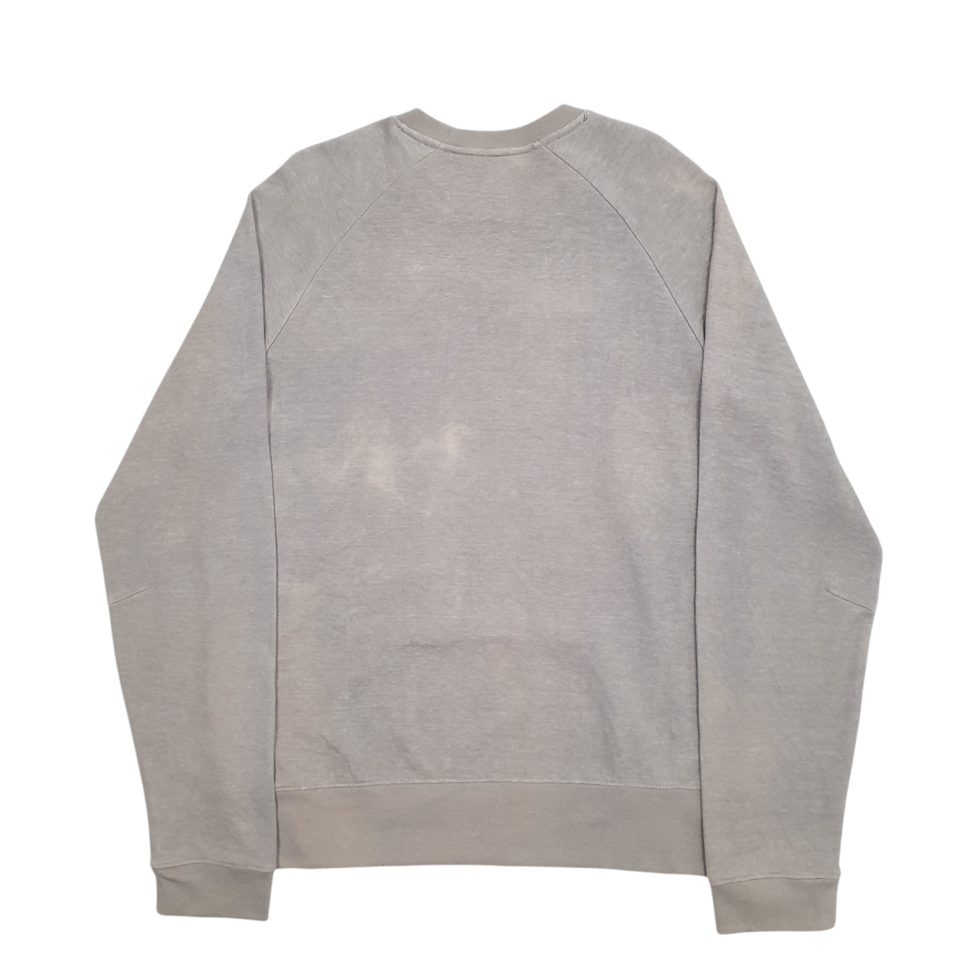 Mens Grey Majestic Seattle Seahawks Spellout Crewneck Jumper